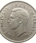 1942 2 Shillings South Africa Coin George VI Silver