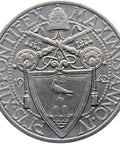 1942 20 Centesimi Pius XI Vatican City Coin