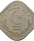 1948 Half Anna Pakistan Coin