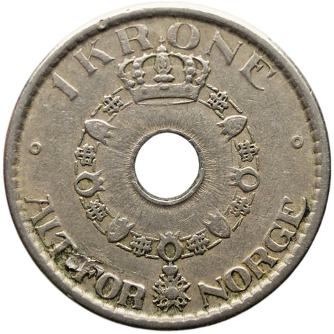 1950 1 Krone Norway Haakon VII Coin