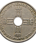 1950 1 Krone Norway Haakon VII Coin