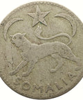 1950 1 Somalo Somalia Coin Roma Mint