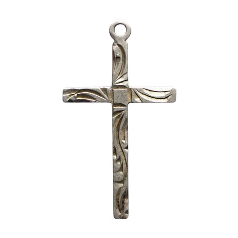 1951 Cross Pendant Silver 925 Vintage