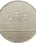 1957 25 Schilling Austria Coin Mariazell