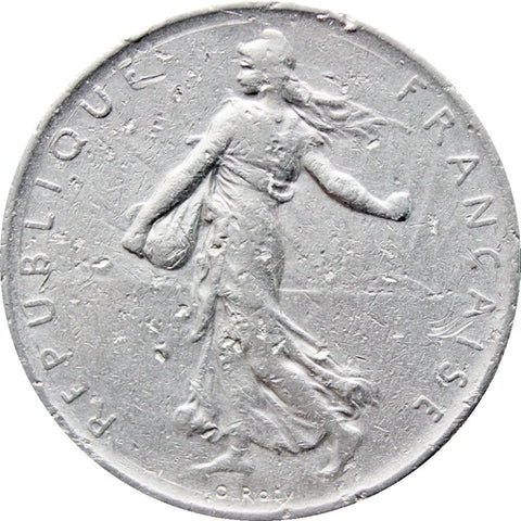 1960 One Franc France Coin