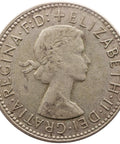 1961 Shilling Australia Coin Elizabeth II Melbourne Mint Silver