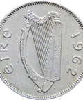1962 Ireland 6 Pingin / 1 Reul Coin