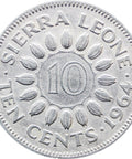 1964 Sierra Leone 10 Cents Coin