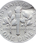 1967 One Dime Roosevelt United States Coin
