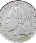 1968 25 Cents Liberia Coin