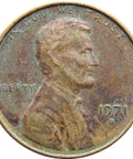 1971 D United States Lincoln Memorial One Cent Coin