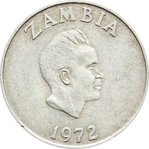 1972 10 Ngwee Zambia Coin