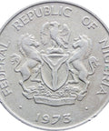 1973 10 Kobo Nigeria Coin