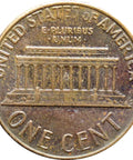 1974 D United States Lincoln Memorial One Cent