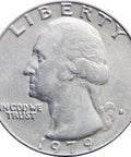 1979 D Quarter Dollar Washington United States Coin