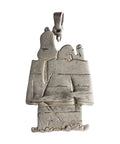 1979 Silver Aviva Snoopy Pendant Vintage