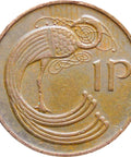 1980 1 Pingin Ireland Coin