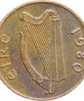 1980 1 Pingin Ireland Coin