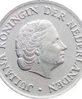 1980 25 Cent Netherlands Juliana Coin