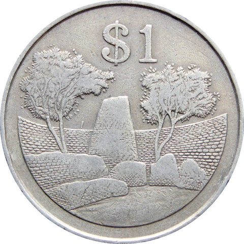 1980 Dollar Zimbabwe Coin