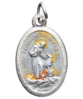 1980' Vintage St Anthony and St Francis Religious Medallion