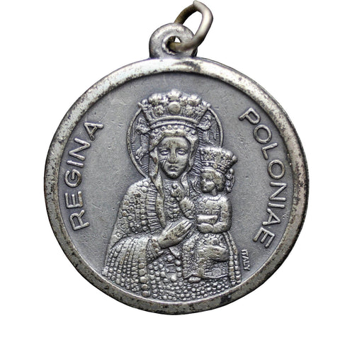 1980's Pope John Paul II Regina Poloniae Medallion