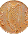1982 1 Pingin Ireland Coin
