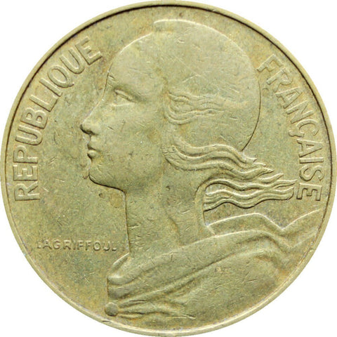 1982 10 Centimes France Coin Marianne