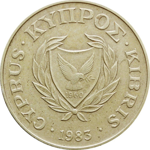 1983 10 Cent Cyprus Coin