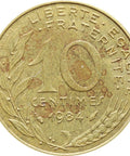 1984 10 Centimes France Coin Marianne