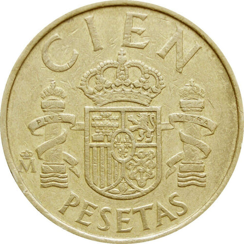 1984 100 Pesetas Spain Juan Carlos I Coin