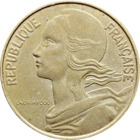 1987 10 Centimes France Coin Marianne