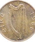 1988 1 Pingin Ireland Coin