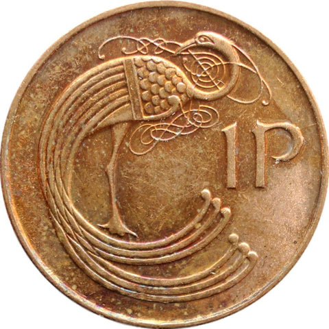 1990 1 Pingin Ireland Coin