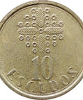 1990 10 Escudos Portugal Coin