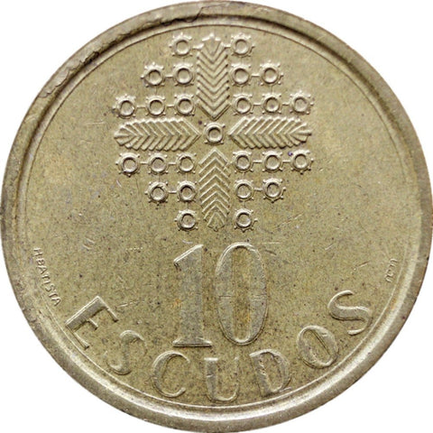 1990 10 Escudos Portugal Coin