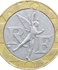 1990 10 Francs France Coin