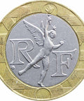 1990 10 Francs France Coin