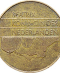 1990 5 Gulden Netherlands Coin Beatrix