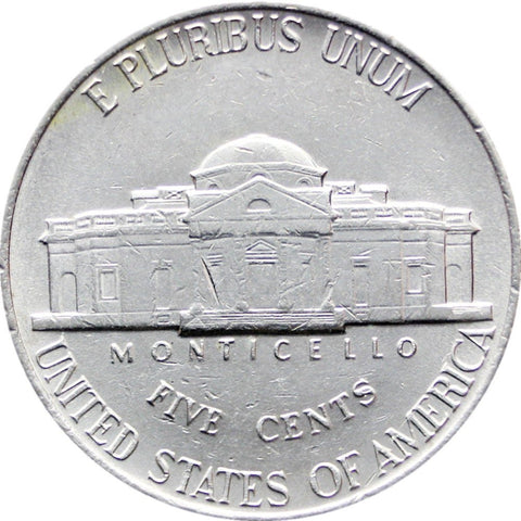 1991 D United States 5 Cents Coin Jefferson Nickel 1st portrait