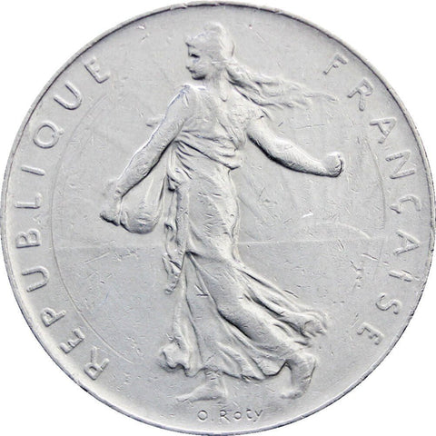 1991 One Franc France Coin