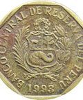 1993 10 Céntimos Peru Coin