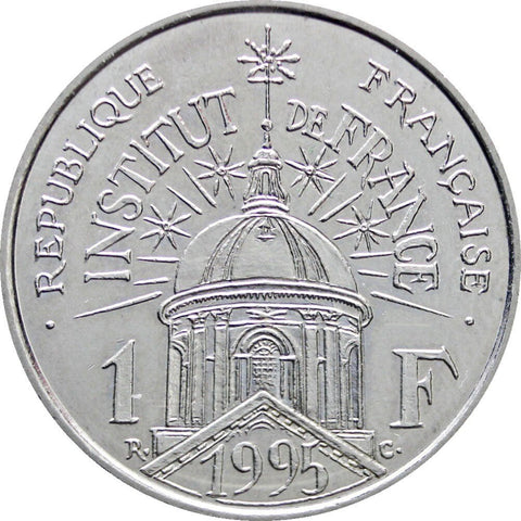 1995 1 Franc 200th Anniversary of the Institut de France Commemorative issue