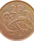 1995 2 Pingin Ireland Coin