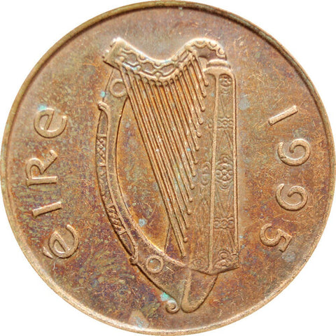 1995 2 Pingin Ireland Coin