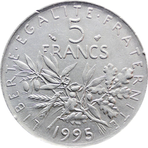 1995 5 Francs France Coin
