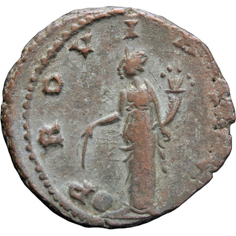 253 - 268 A.D Roman Empire Gallienus Bronze Antoninianus Coin Siscia Mint