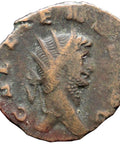 253 - 268 A.D Roman Empire Gallienus Bronze Antoninianus Coin VBERITAS AVG Ɛ