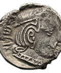 255 - 278 1 Drachm Western Satraps Indo - Scythian Kingdom Rudrasena II