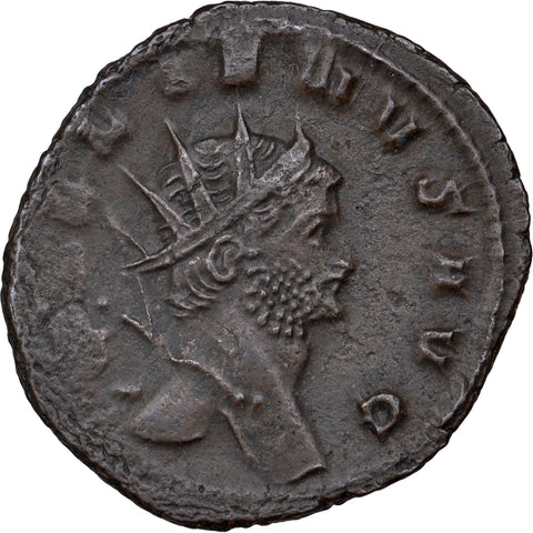 267 - 268 A.D Roman Empire Gallienus Antoninianus Coin Goat Right